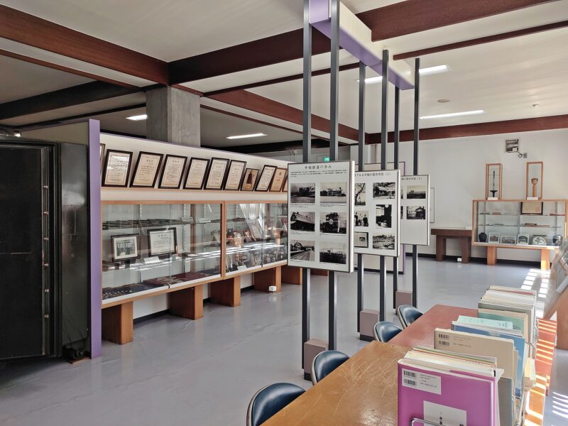 手稲記念館の展示室の様子