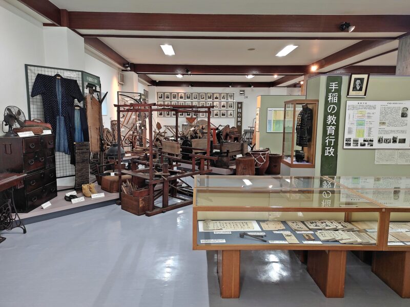 手稲記念館の展示室の様子