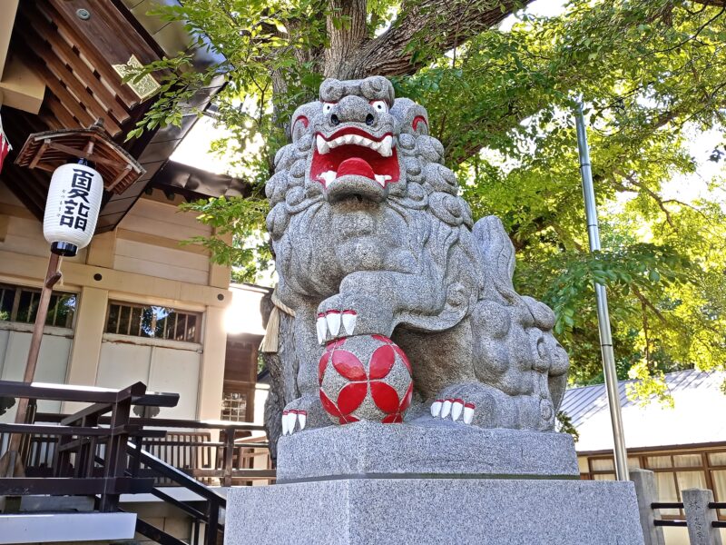 豊平神社の狛犬