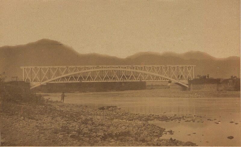 明治10年前後の豊平橋