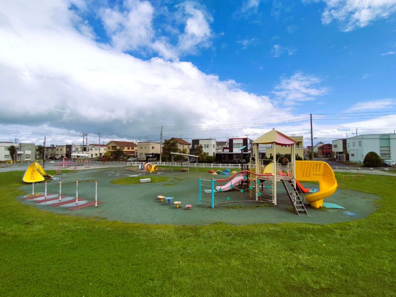 手稲区明日風公園の幼児遊戯広場