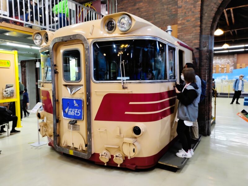 北海道鉄道技術館のキハ82形