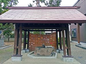 苗穂神社の手水舎