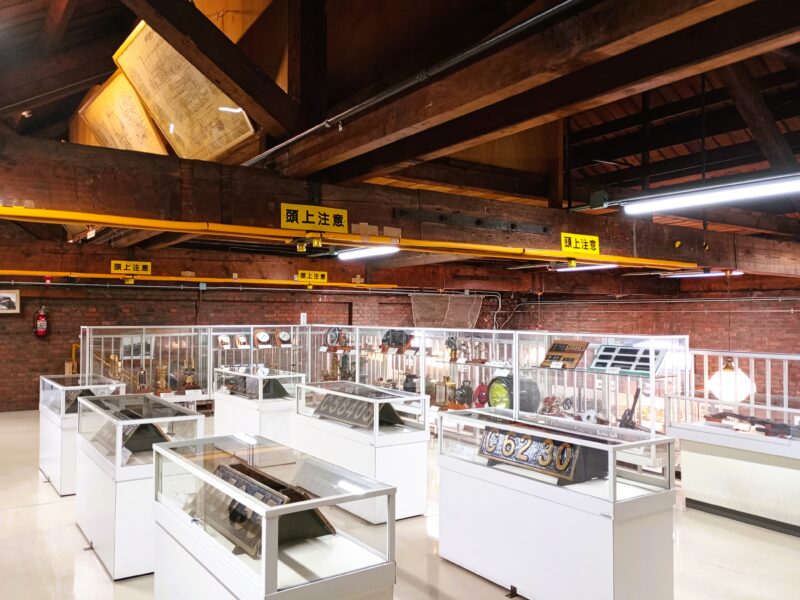北海道鉄道技術館のSLコーナー