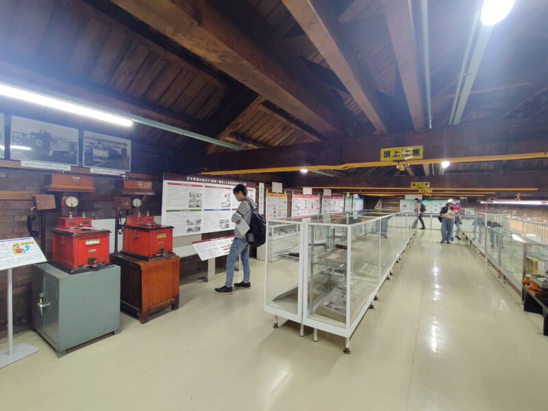 北海道鉄道技術館の2階展示室