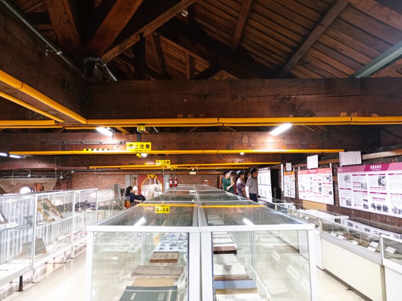 北海道鉄道技術館の工場の歴史コーナー
